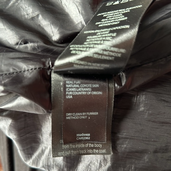 DL2 by Dawn Levy long down coat with fur hood - Picture 10 of 13